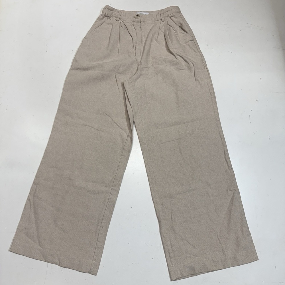 We‎ Wore What Revolve Wide Leg Viscose Knit Pants Dressy Office Women's Size 2